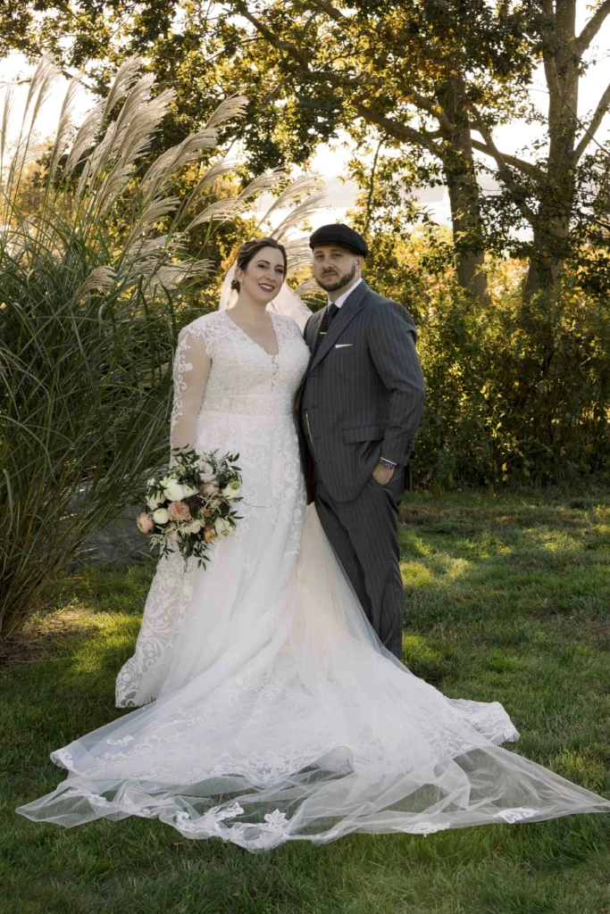 Nicole & Michael: a tented wedding in Jamestown, Rhode Island