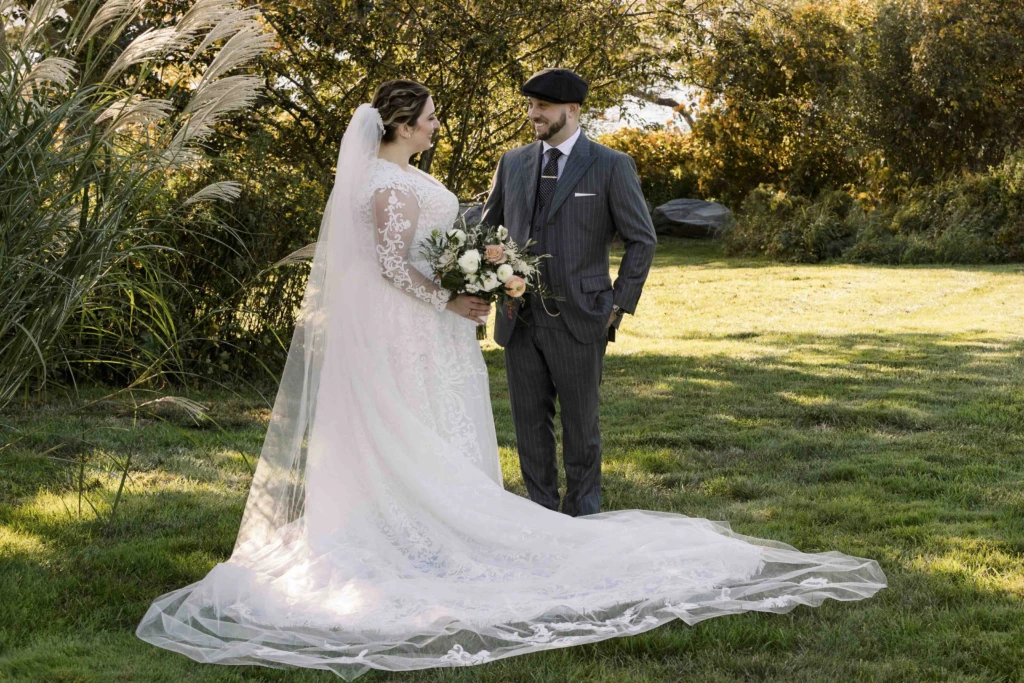 Nicole & Michael: a tented wedding in Jamestown, Rhode Island