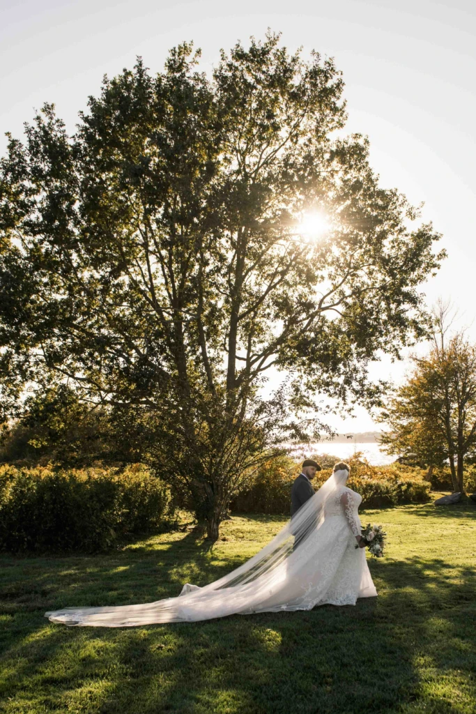 Nicole & Michael: a tented wedding in Jamestown, Rhode Island