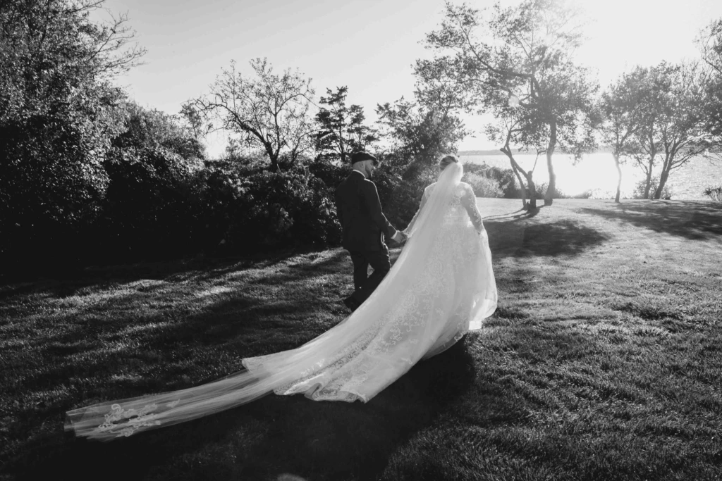Nicole & Michael: a tented wedding in Jamestown, Rhode Island