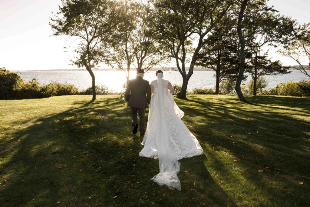 Nicole & Michael: a tented wedding in Jamestown, Rhode Island