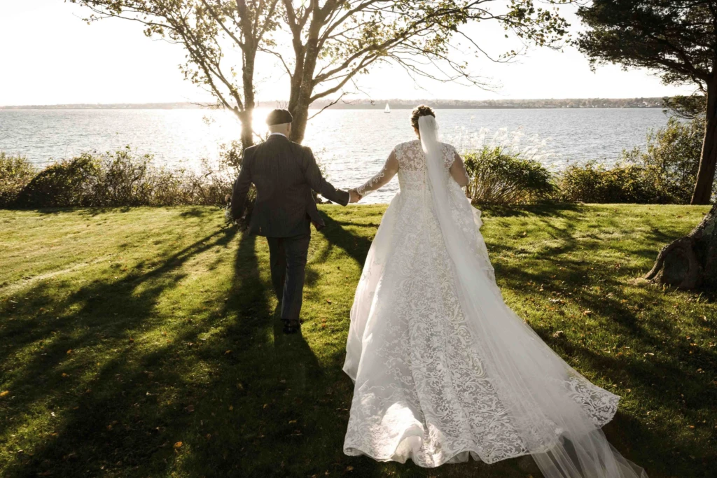 Nicole & Michael: a tented wedding in Jamestown, Rhode Island