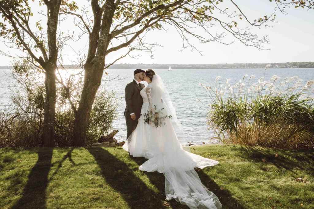Nicole & Michael: a tented wedding in Jamestown, Rhode Island