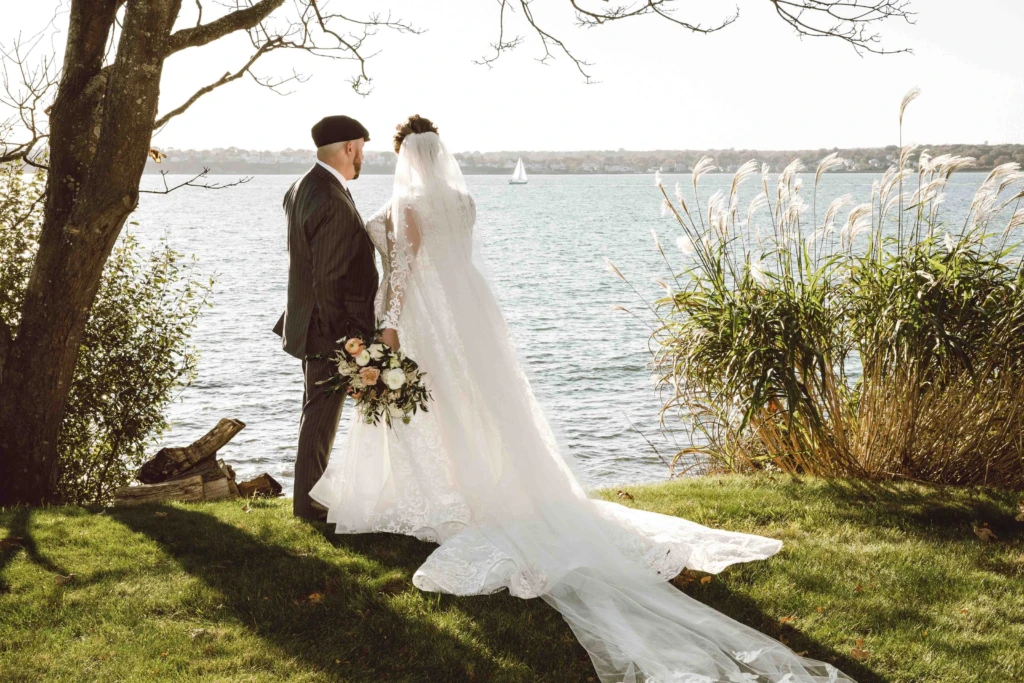 Nicole & Michael: a tented wedding in Jamestown, Rhode Island