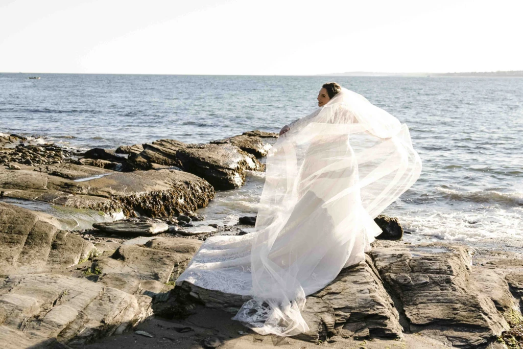 Nicole & Michael: a tented wedding in Jamestown, Rhode Island