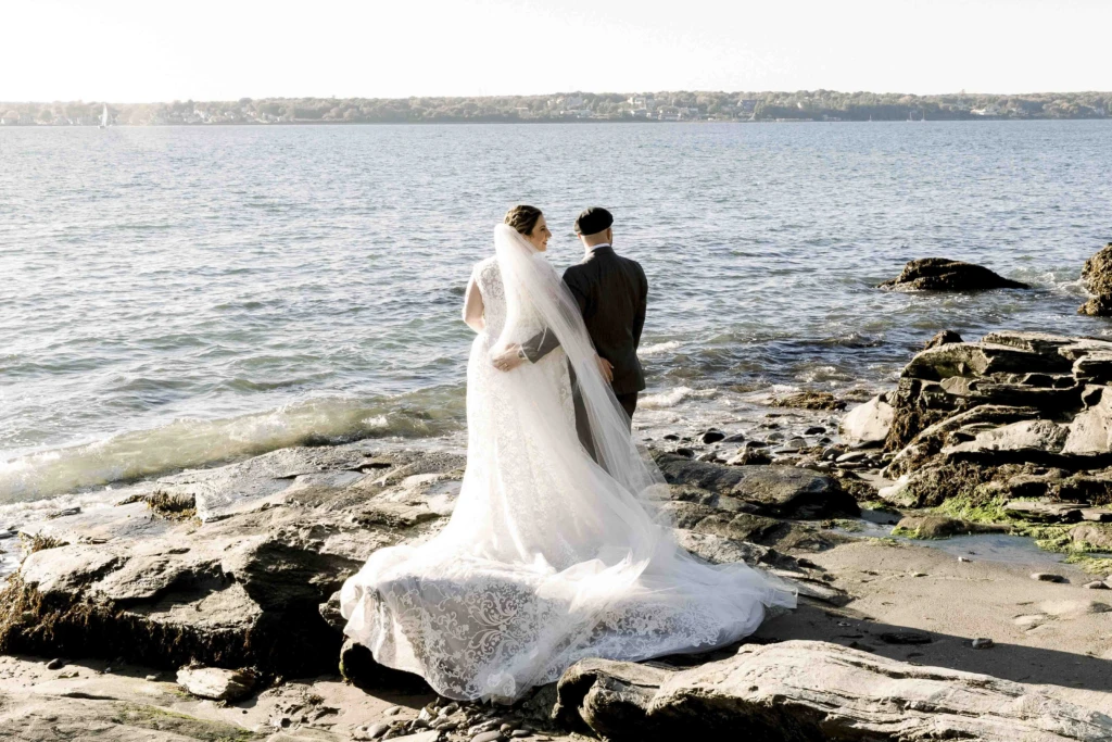 Nicole & Michael: a tented wedding in Jamestown, Rhode Island