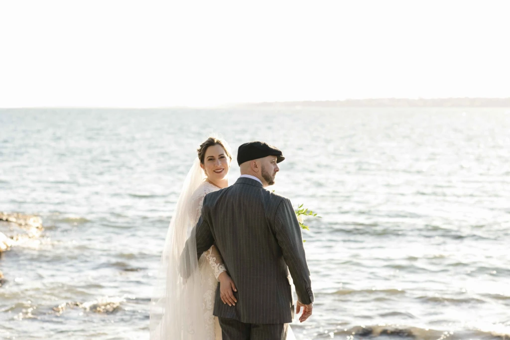 Nicole & Michael: a tented wedding in Jamestown, Rhode Island