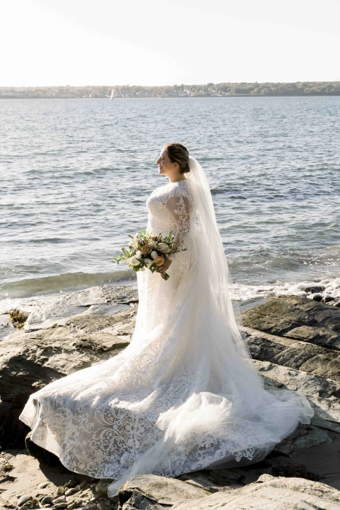 Nicole & Michael: a tented wedding in Jamestown, Rhode Island