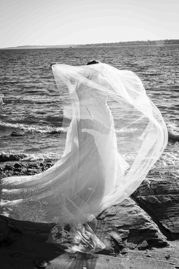Nicole & Michael: a tented wedding in Jamestown, Rhode Island