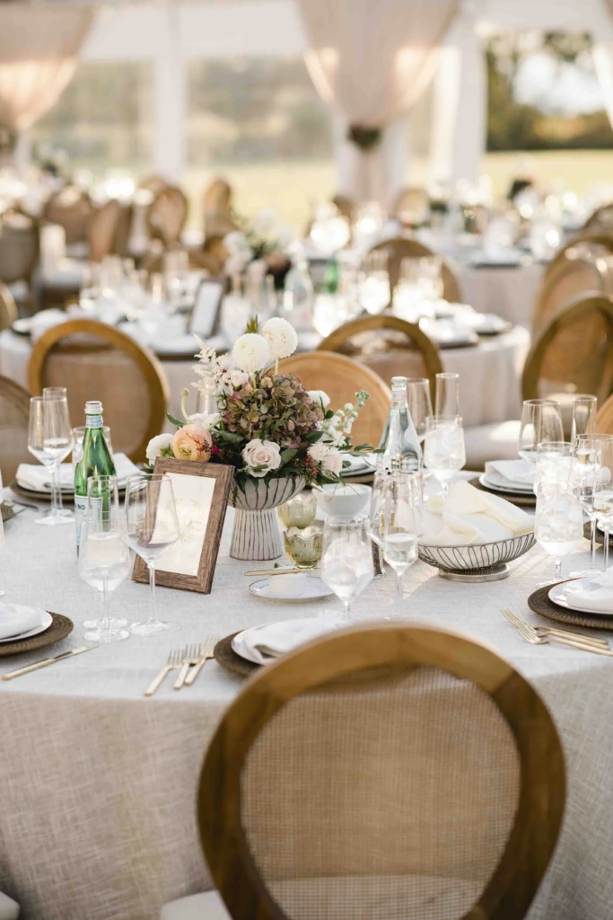 Nicole & Michael: a tented wedding in Jamestown, Rhode Island