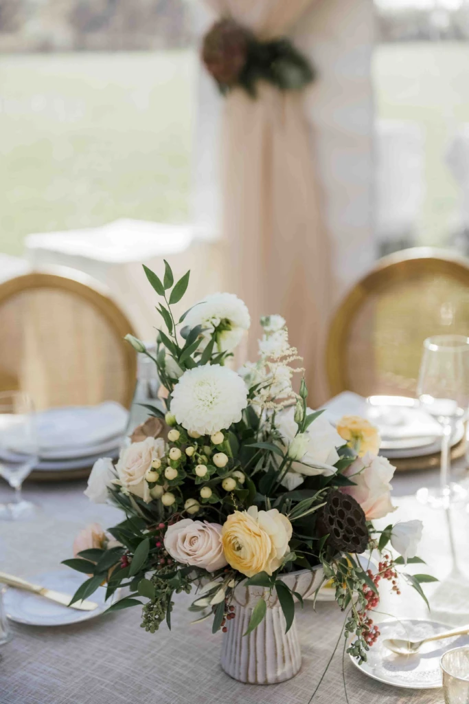 Nicole & Michael: a tented wedding in Jamestown, Rhode Island