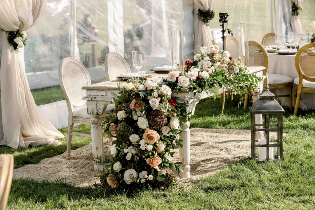 Nicole & Michael: a tented wedding in Jamestown, Rhode Island