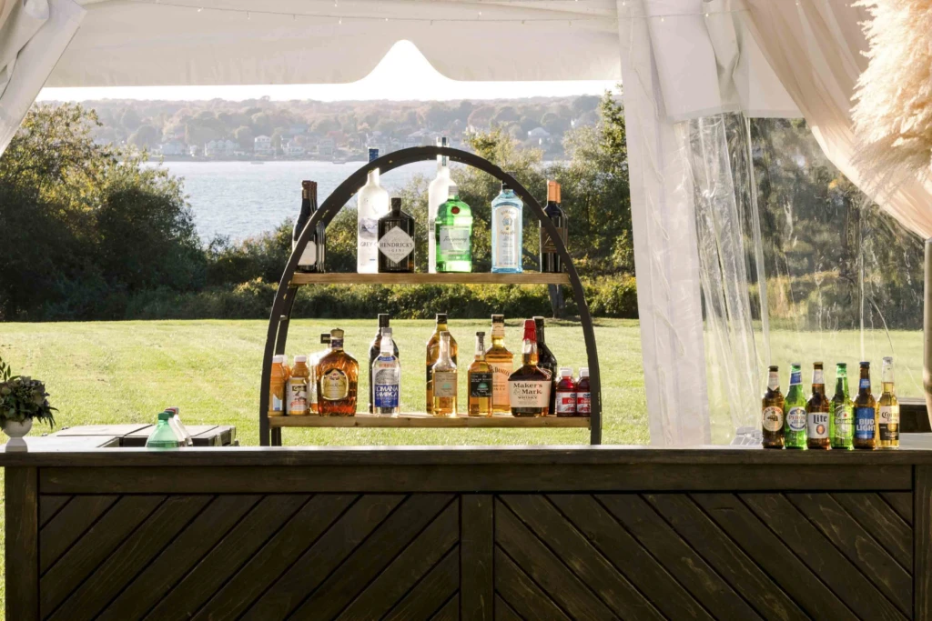 Nicole & Michael: a tented wedding in Jamestown, Rhode Island