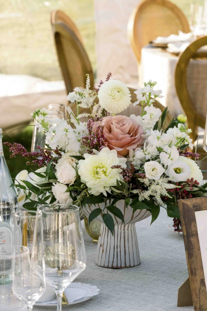 Nicole & Michael: a tented wedding in Jamestown, Rhode Island