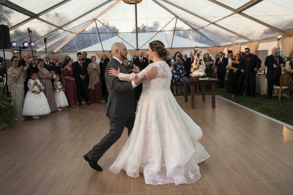 Nicole & Michael: a tented wedding in Jamestown, Rhode Island