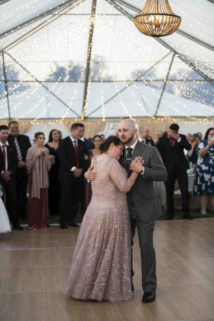 Nicole & Michael: a tented wedding in Jamestown, Rhode Island