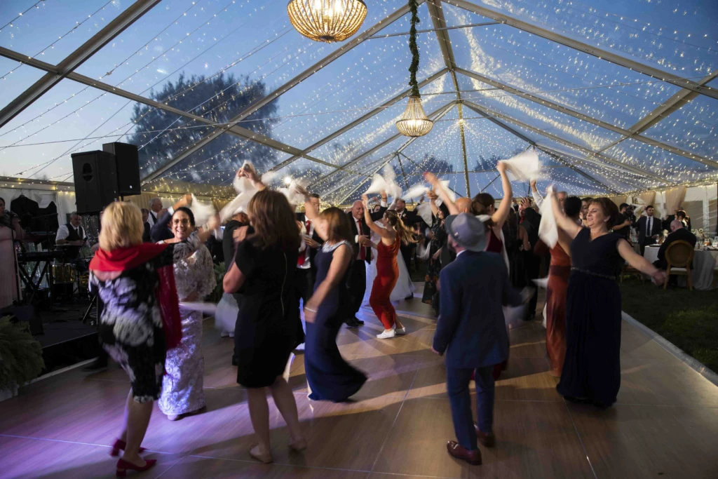 Nicole & Michael: a tented wedding in Jamestown, Rhode Island