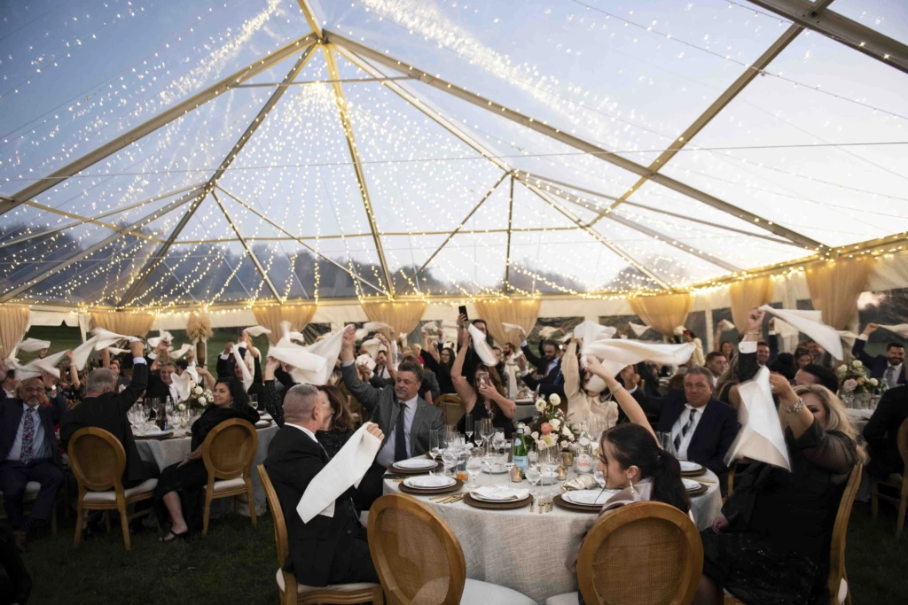 Nicole & Michael: a tented wedding in Jamestown, Rhode Island