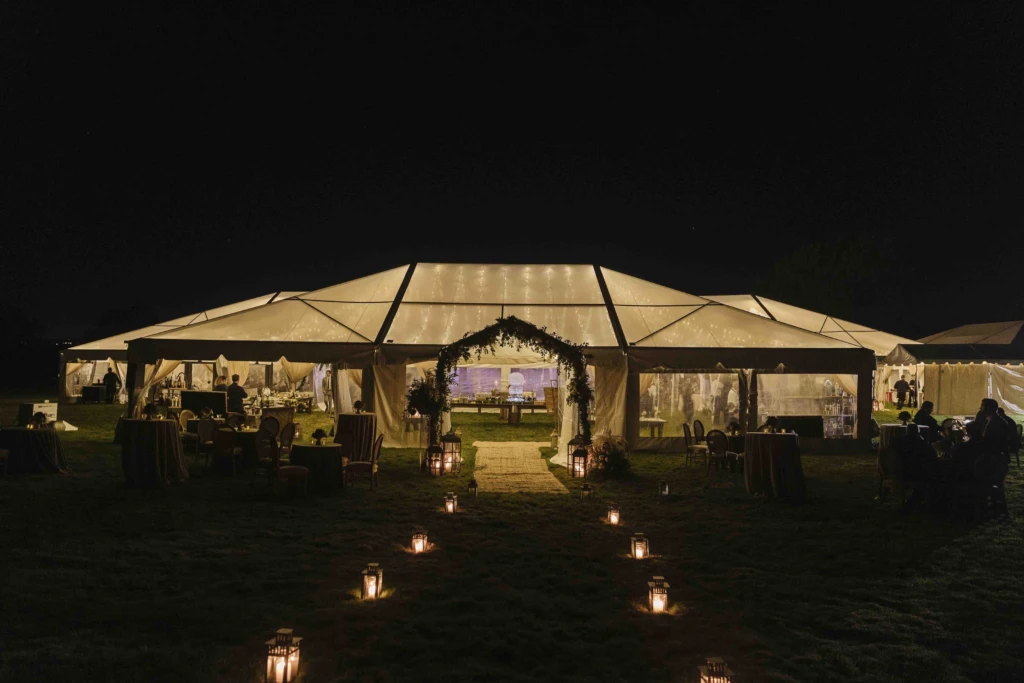 Nicole & Michael: a tented wedding in Jamestown, Rhode Island