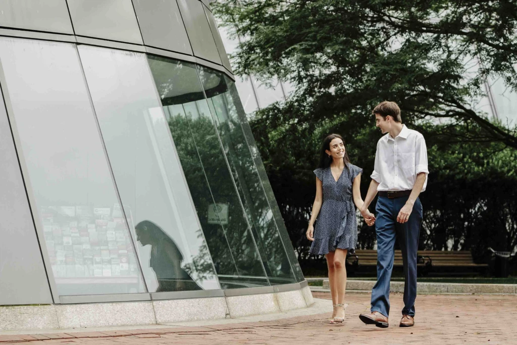 Pamela & Colin: a city session in Boston, Massachusetts