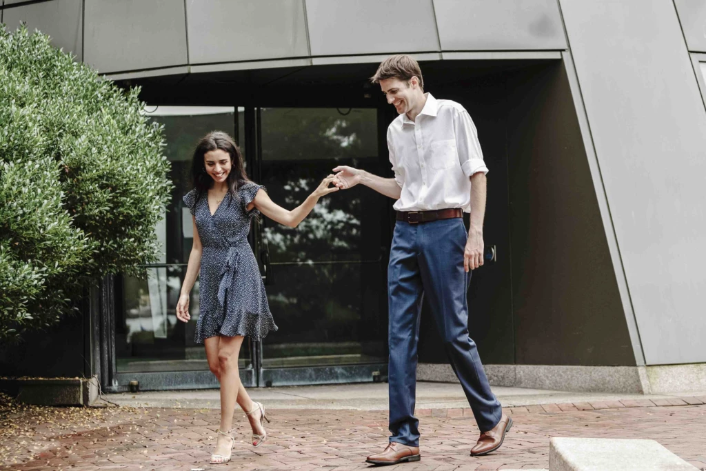 Pamela & Colin: a city session in Boston, Massachusetts