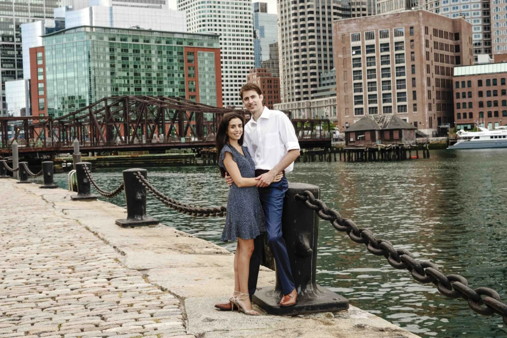 Pamela & Colin: a city session in Boston, Massachusetts