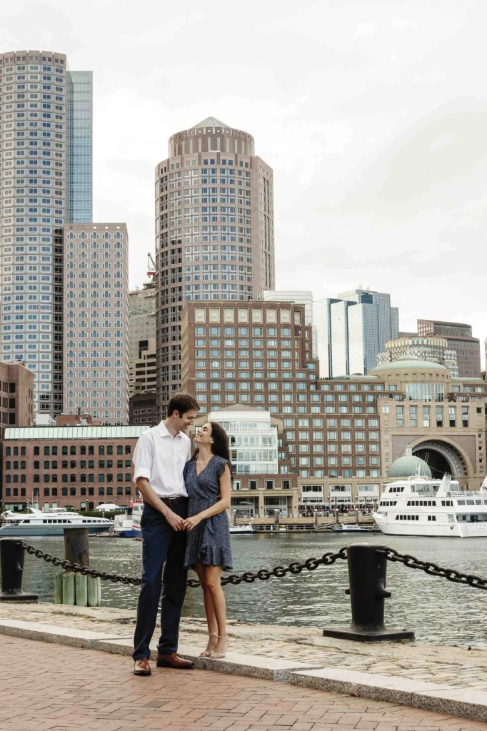 Pamela & Colin: a city session in Boston, Massachusetts