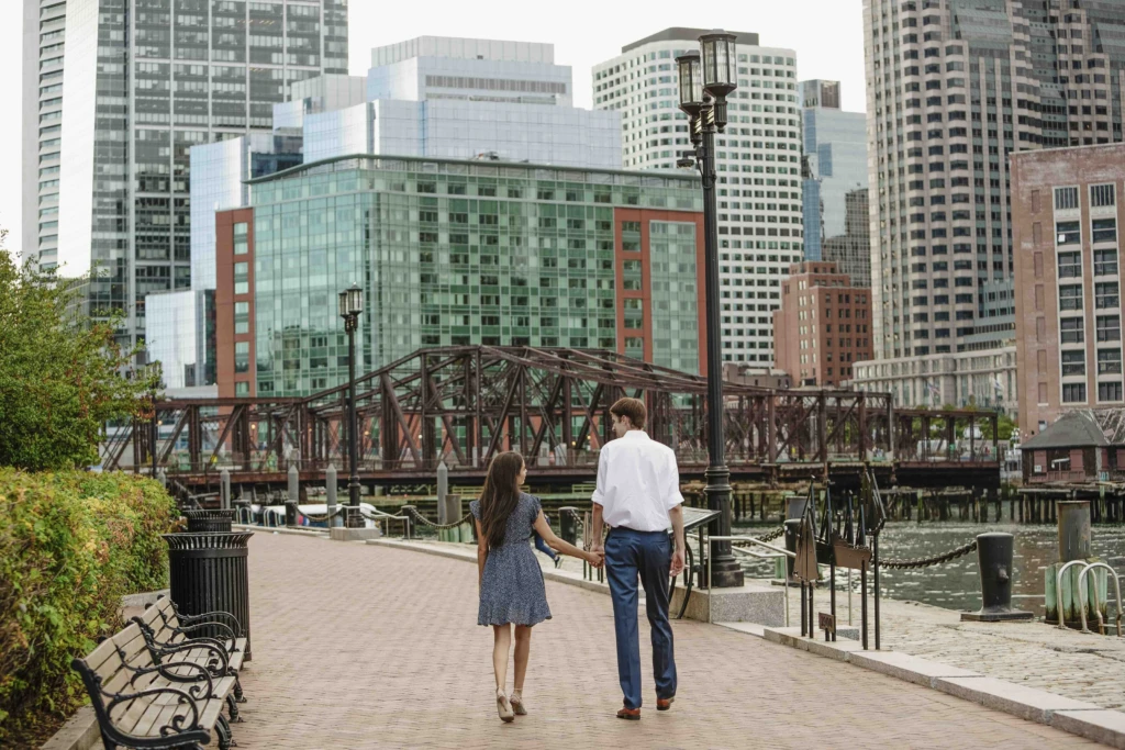 Pamela & Colin: a city session in Boston, Massachusetts