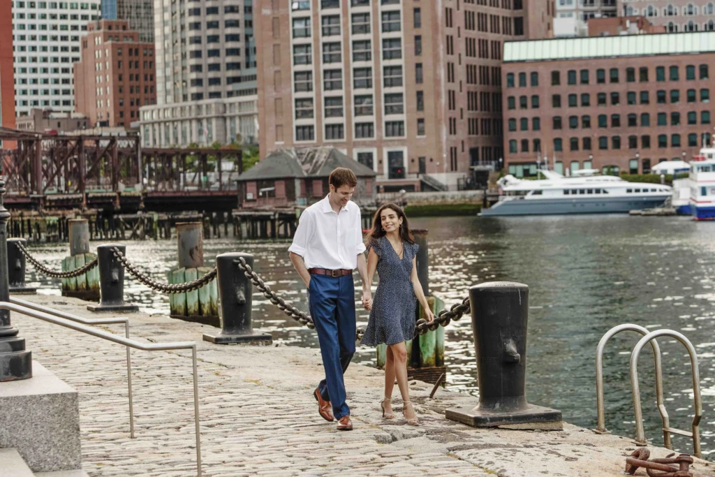 Pamela & Colin: a city session in Boston, Massachusetts
