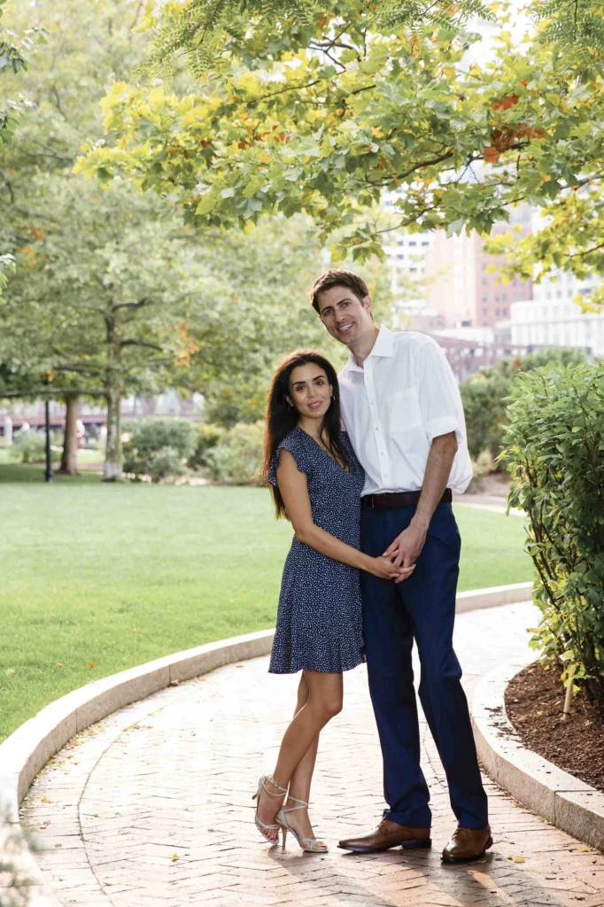 Pamela & Colin: a city session in Boston, Massachusetts