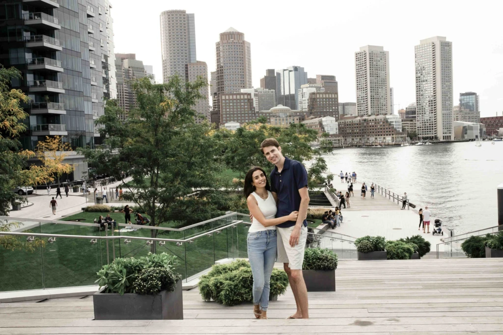 Pamela & Colin: a city session in Boston, Massachusetts