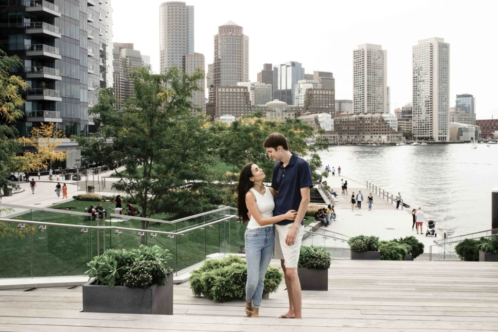 Pamela & Colin: a city session in Boston, Massachusetts