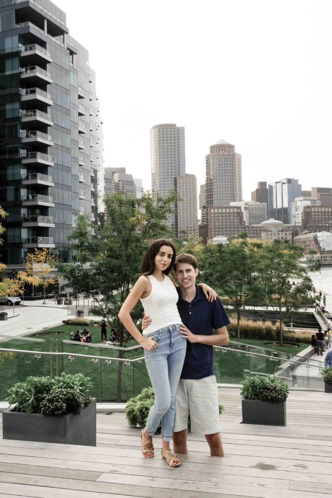 Pamela & Colin: a city session in Boston, Massachusetts