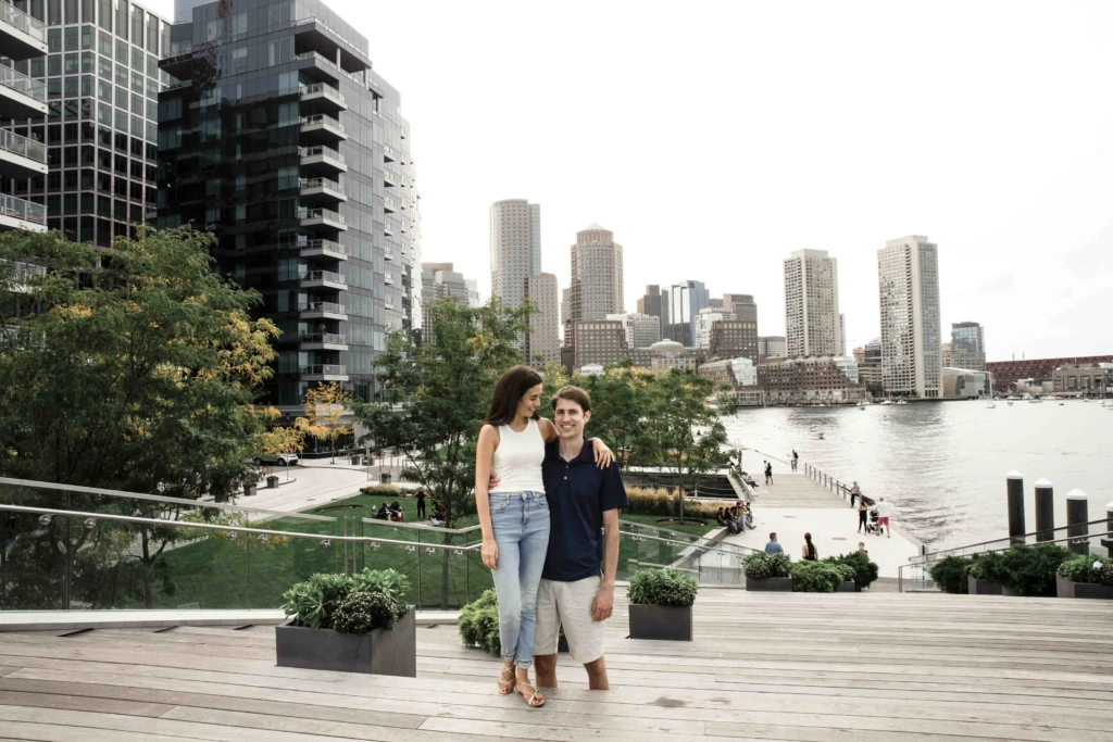 Pamela & Colin: a city session in Boston, Massachusetts