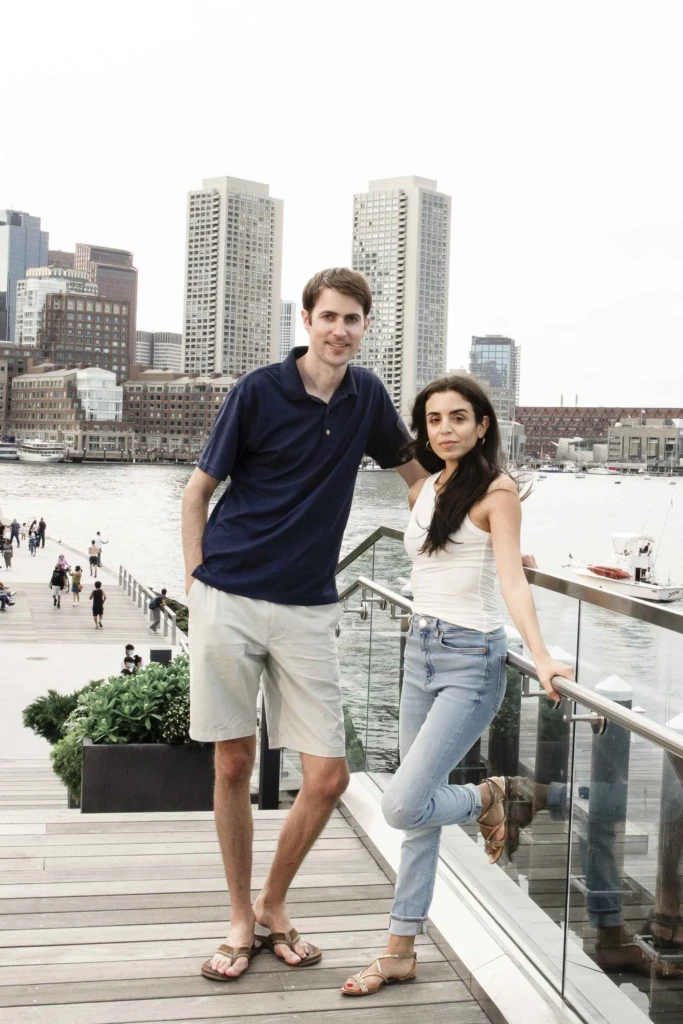 Pamela & Colin: a city session in Boston, Massachusetts
