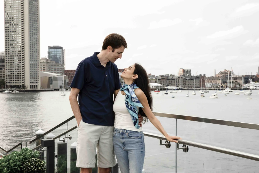 Pamela & Colin: a city session in Boston, Massachusetts