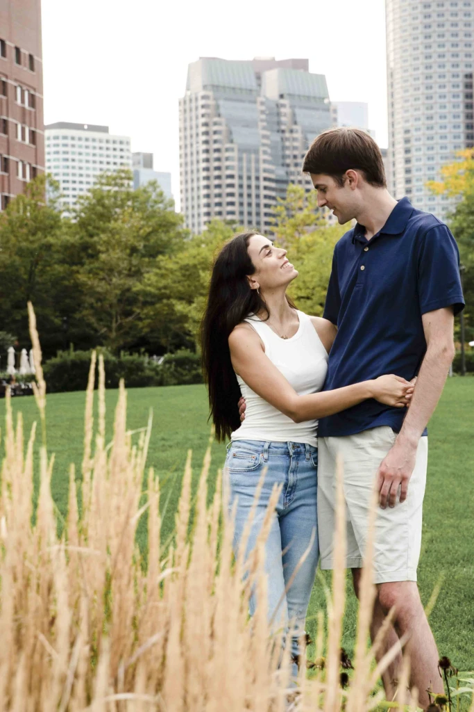 Pamela & Colin: a city session in Boston, Massachusetts