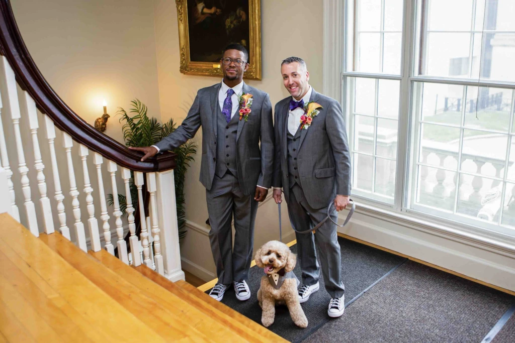 Robert & Baron: Tuckerman Hall wedding in Worcester, Massachusetts