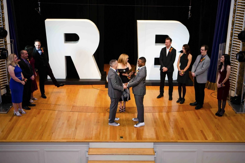 Robert & Baron: Tuckerman Hall wedding in Worcester, Massachusetts