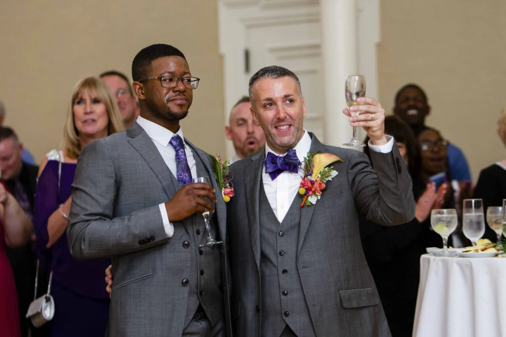 Robert & Baron: Tuckerman Hall wedding in Worcester, Massachusetts