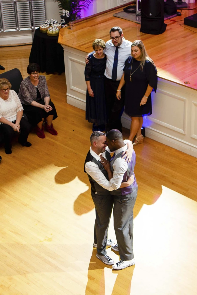 Robert & Baron: Tuckerman Hall wedding in Worcester, Massachusetts
