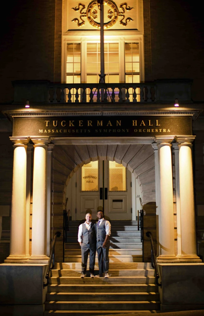 Robert & Baron: Tuckerman Hall wedding in Worcester, Massachusetts