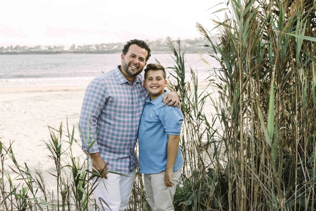 The George Family: a family session at the beach