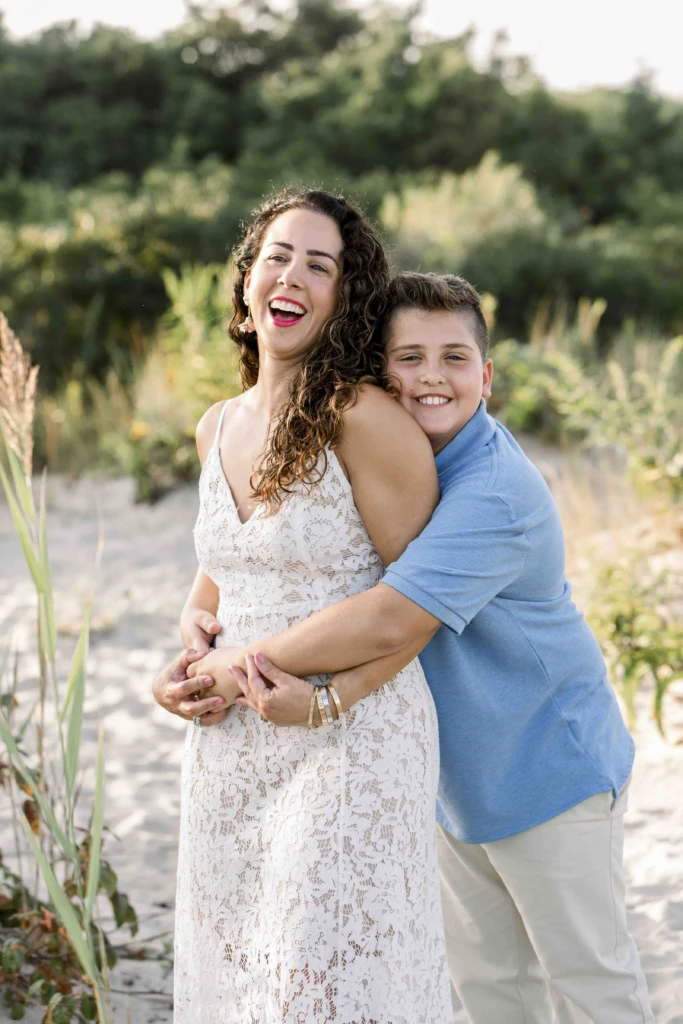 The George Family: a family session at the beach
