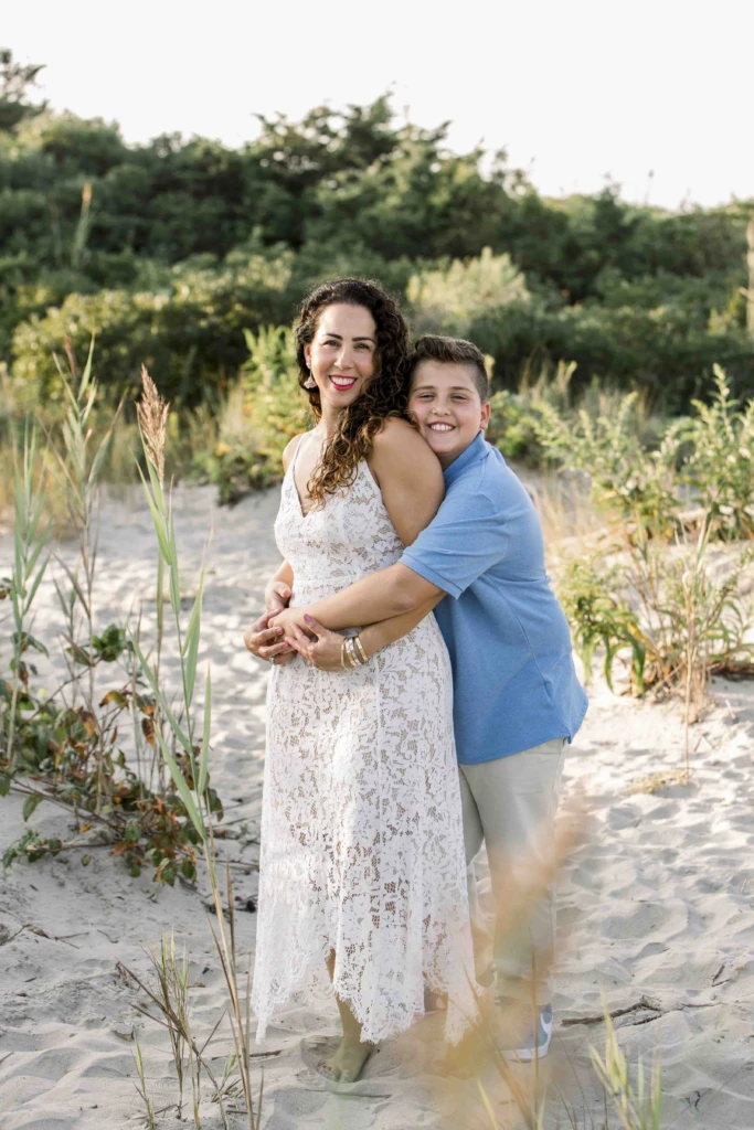 The George Family: a family session at the beach