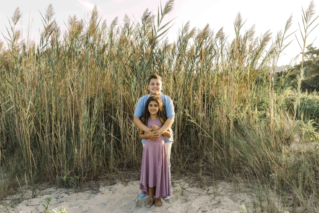 The George Family: a family session at the beach