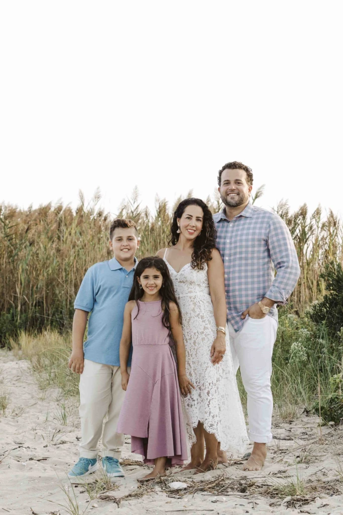 The George Family: a family session at the beach