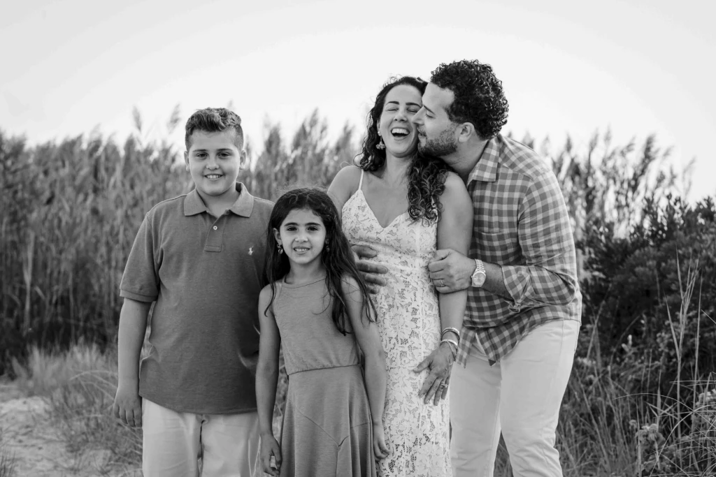 The George Family: a family session at the beach