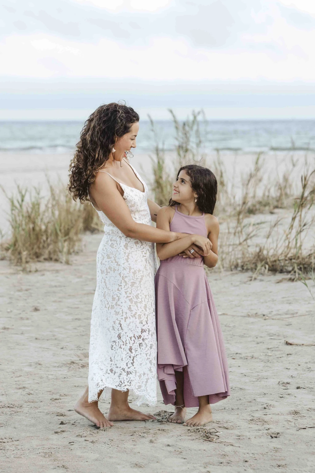 The George Family: a family session at the beach