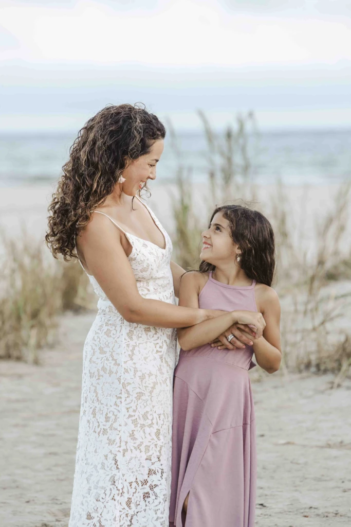The George Family: a family session at the beach
